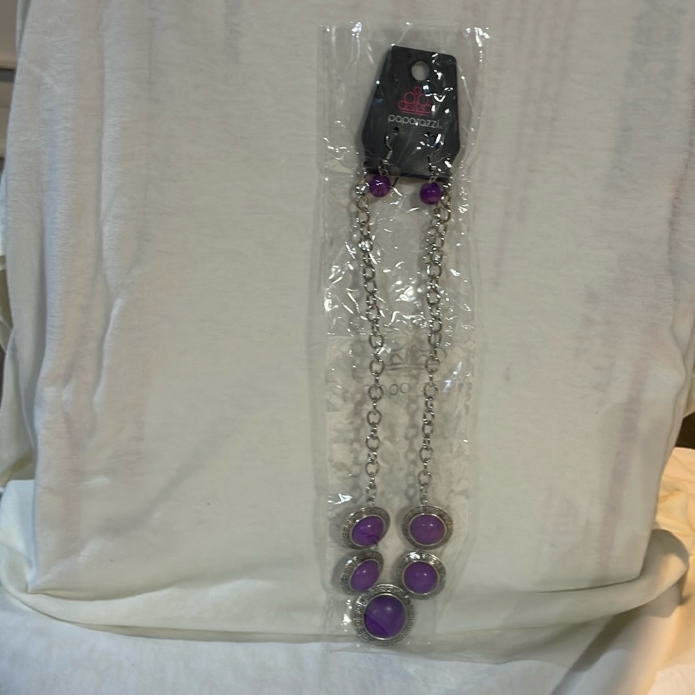 Purple Jewelry Set